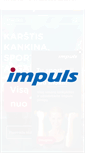 Mobile Screenshot of impuls.lt